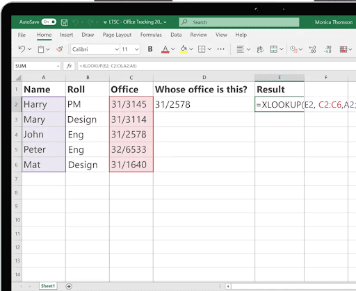 Track and organize